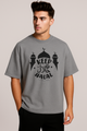 Keep It Halal (حلال) Oversized T-Shirt | Grey Tee | Terry Cotton