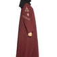 Modest City Self Design Front Open Zip Embroidered Maroon Crepe Fabric Abaya or Burqa with Hijab for Women & Girls-Series Laiba