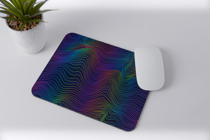 Modest City Beautiful Rubber Base Anti-Slippery Abstract Design Mousepad for Computer, PC, Laptop_006