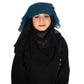 Beautiful Self Design SkyBlue 4Layer Georgette Nose Piece (Niqab_009)