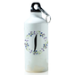 Arabic Alphabet Printed Sports Water Bottle for Travelling, Cycling (Arabic_001) 600 ml