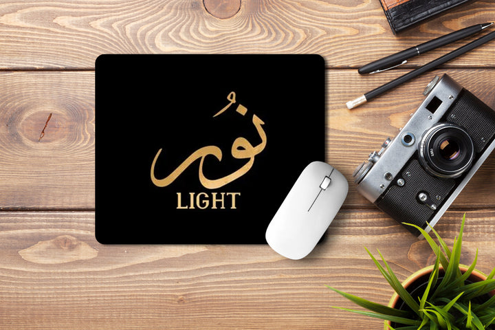 Light' Printed Non-Slip Rubber Base Mouse Pad for Laptop, PC, Computer