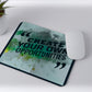 Modest City Beautiful 'Create Your Own Opportunities' Printed Rubber Base Anti-Slippery Motivational Design Mousepad for Computer, PC, Laptop_008