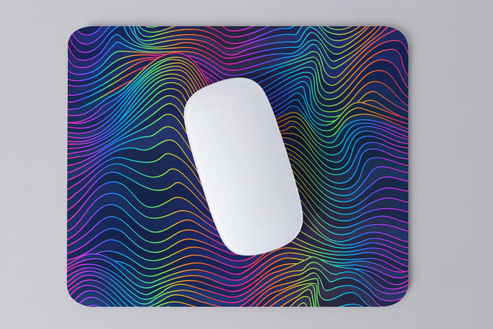 Modest City Beautiful Rubber Base Anti-Slippery Abstract Design Mousepad for Computer, PC, Laptop_006