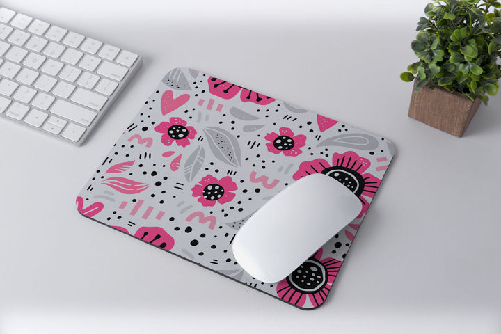 Modest City Beautiful Rubber Base Anti-Slippery Abstract Design Mousepad for Computer, PC, Laptop_004