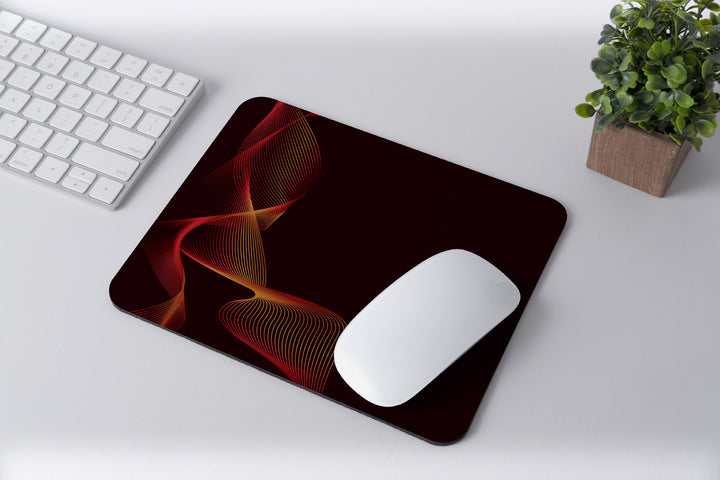 Modest City Beautiful Rubber Base Anti-Slippery Abstract Design Mousepad for Computer, PC, Laptop_010