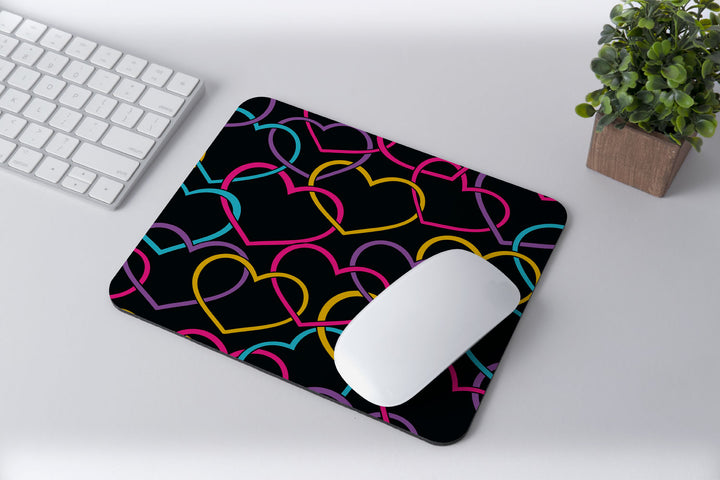 Modest City Beautiful Rubber Base Anti-Slippery Abstract Design Mousepad for Computer, PC, Laptop_007
