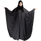 Beautiful Self Design Dark Grey Gala Moti Kaftan Art Silk Abaya With Hijab