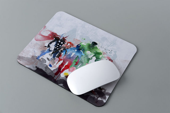 Modest City Beautiful Rubber Base Anti-Slippery Avengers Design Mousepad for Computer, PC, Laptop_002