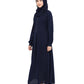 Beautiful Self Design Blue Crepe Abaya Without Hijab_0815