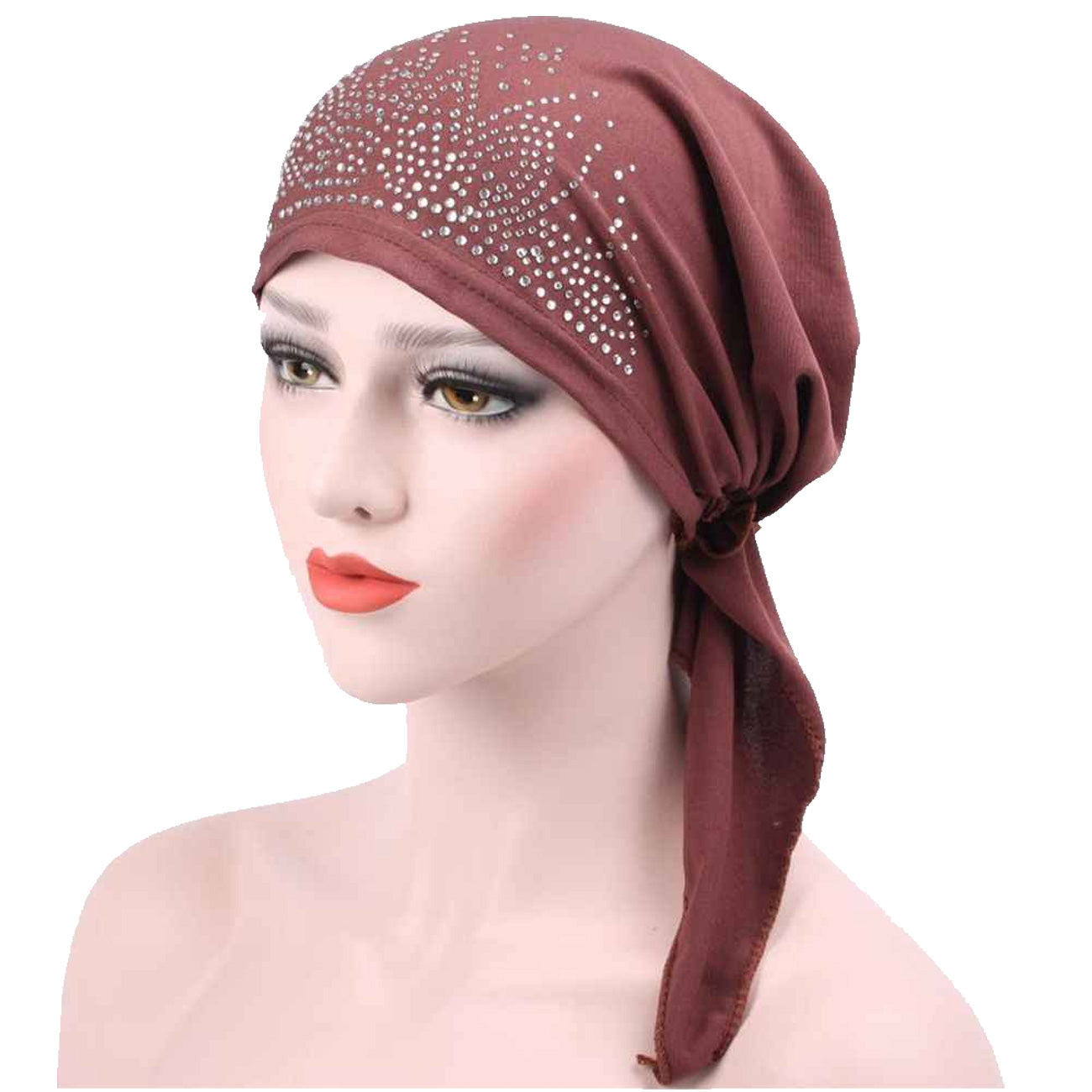 Beautiful Self Design Multicolor Hosiery 3Combo Hijab Cap for Girls & Women's