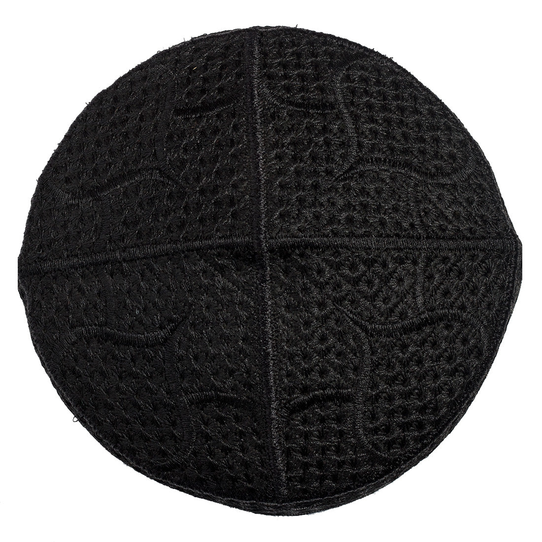 Modest City Self Design Black Islamic Cap_002